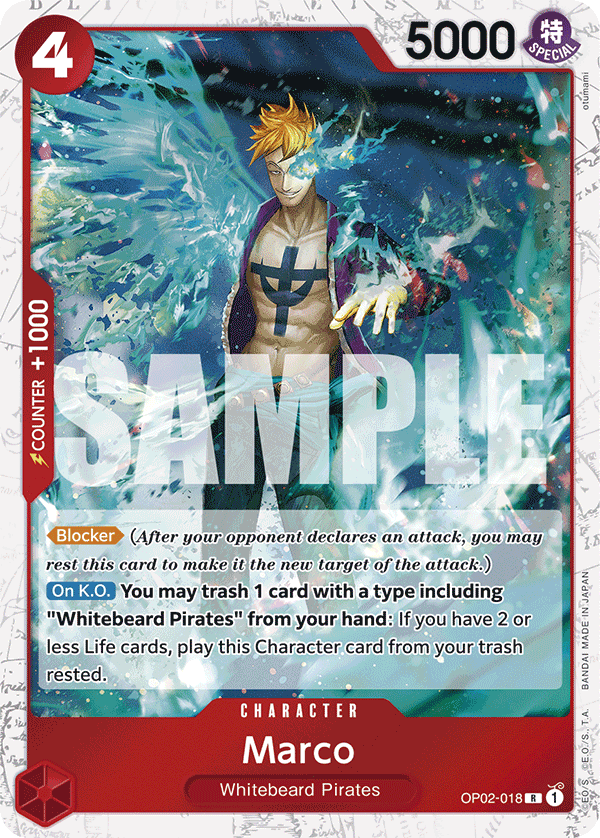 Marco - onepiece TCG Card