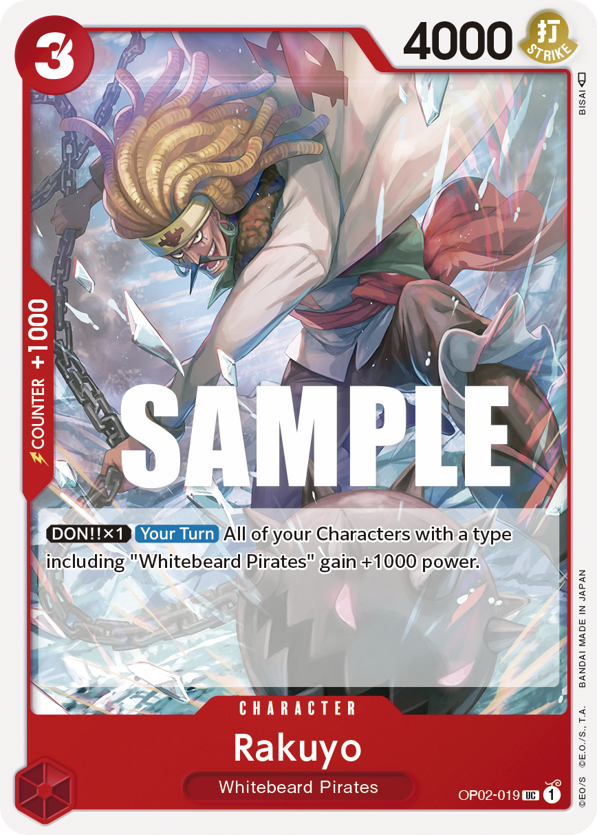 Rakuyo - onepiece TCG Card