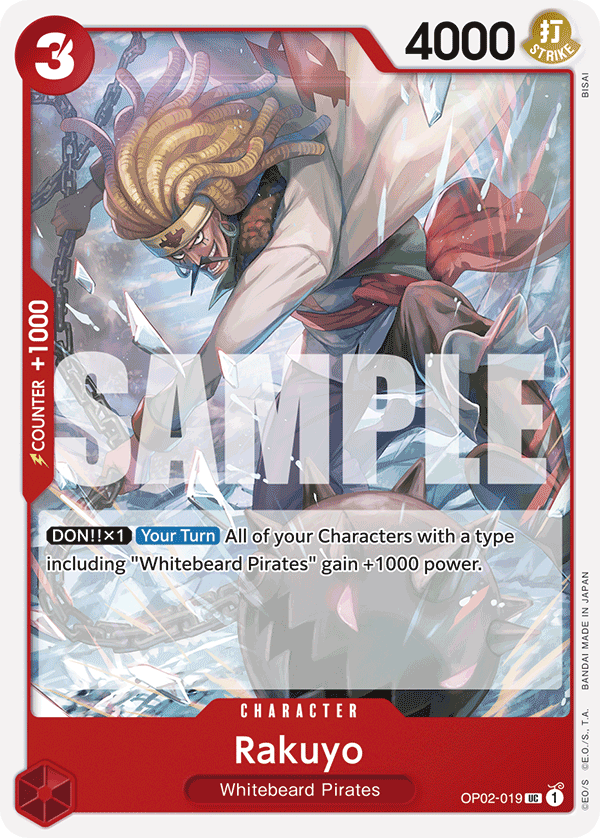 Rakuyo - onepiece TCG Card