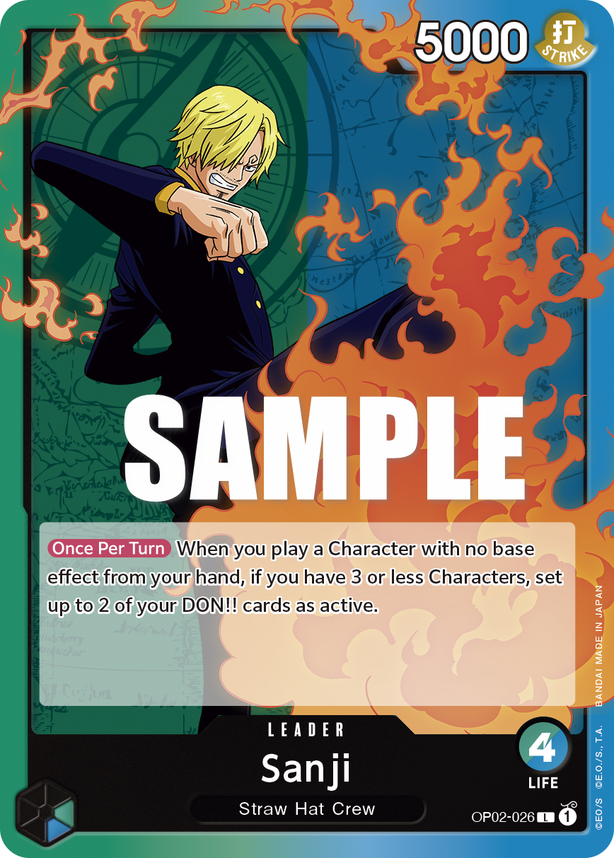 Sanji - onepiece TCG Card
