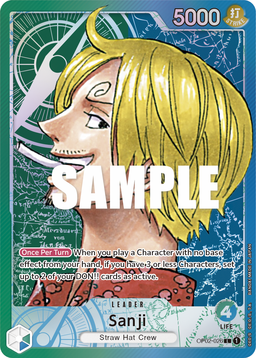 Sanji - onepiece TCG Card