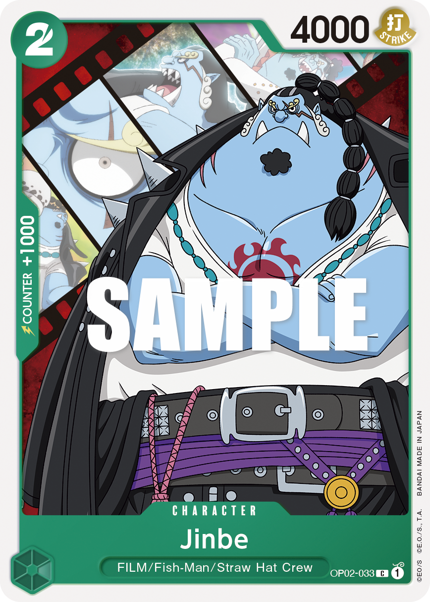 Jinbe - onepiece TCG Card