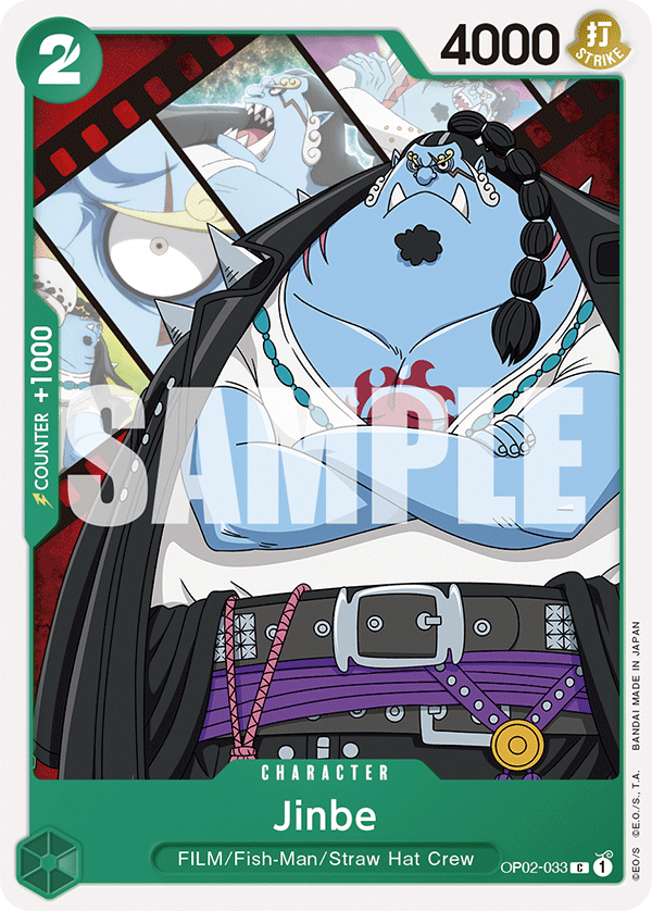 Jinbe - onepiece TCG Card