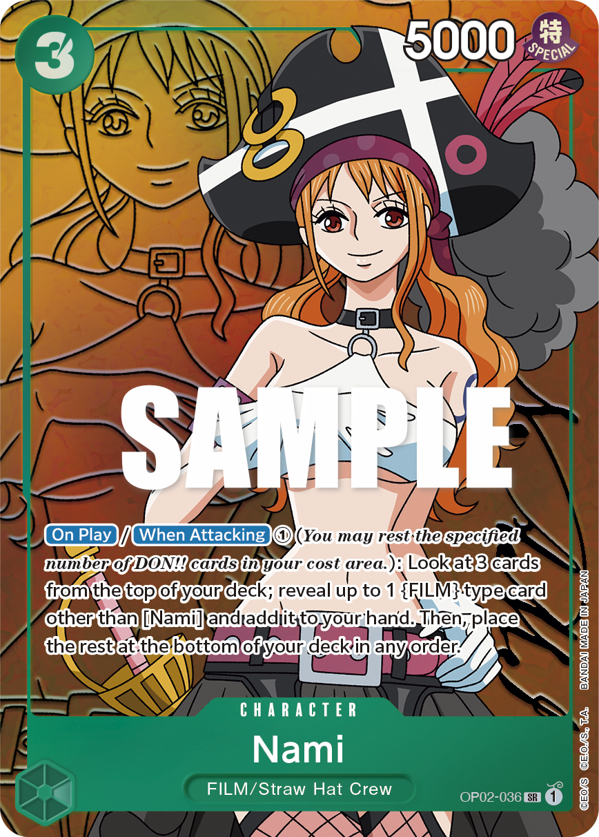 Nami - onepiece TCG Card
