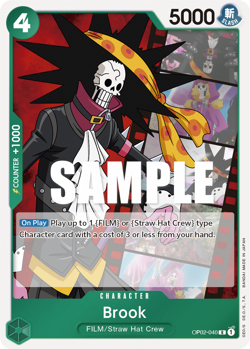 Brook - onepiece TCG Card