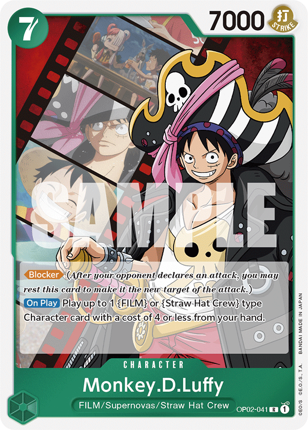 Monkey.D.Luffy - onepiece TCG Card