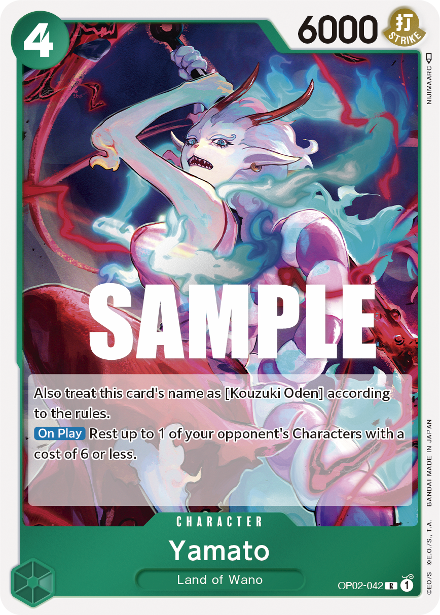 Yamato - onepiece TCG Card