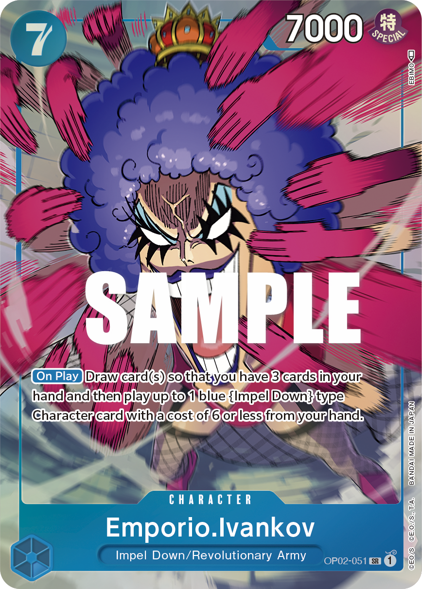 Emporio.Ivankov - onepiece TCG Card