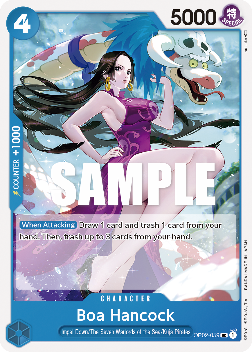 Boa Hancock - onepiece TCG Card