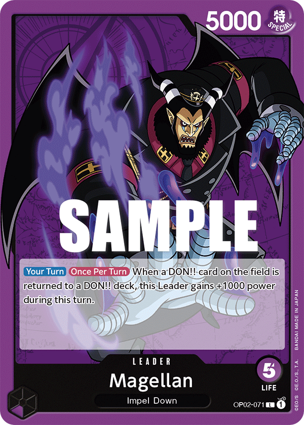Magellan - onepiece TCG Card