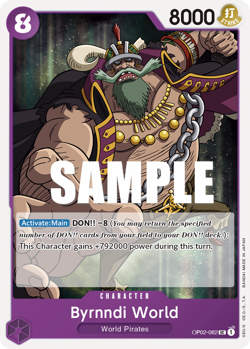 Byrnndi World - onepiece TCG Card