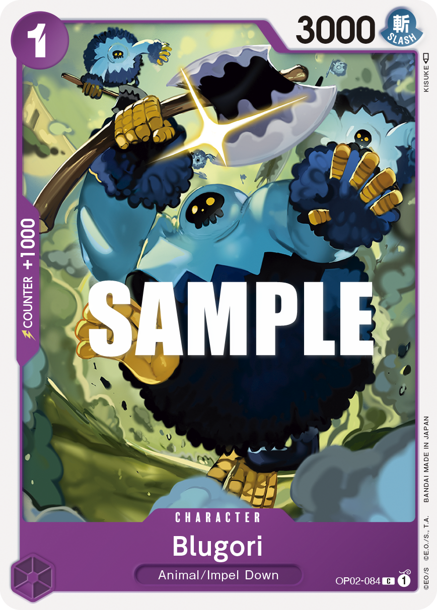 Blugori - onepiece TCG Card