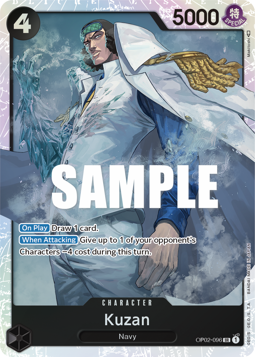 Kuzan - onepiece TCG Card