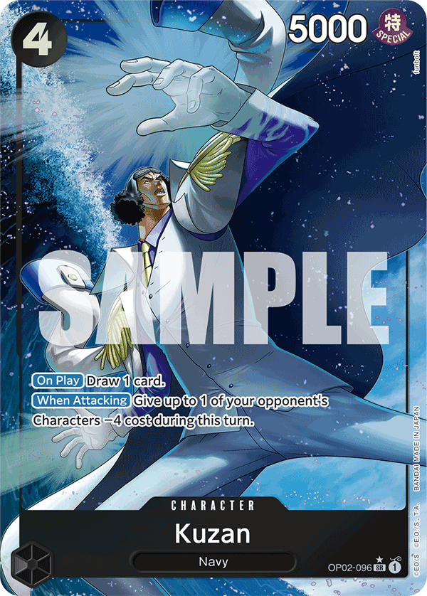 Kuzan - onepiece TCG Card