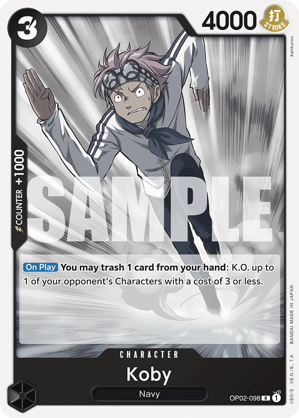 Koby - onepiece TCG Card