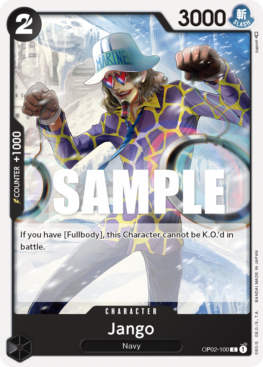 Jango - onepiece TCG Card