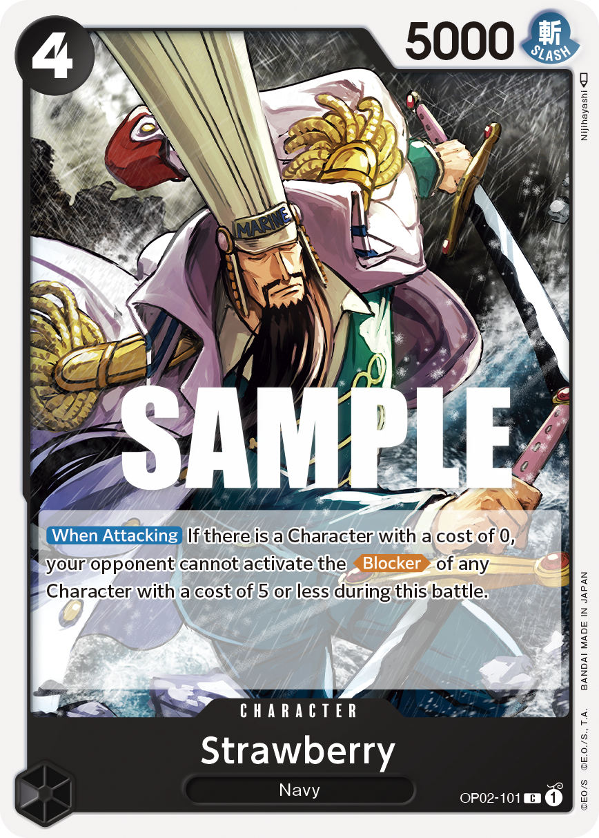 Strawberry - onepiece TCG Card