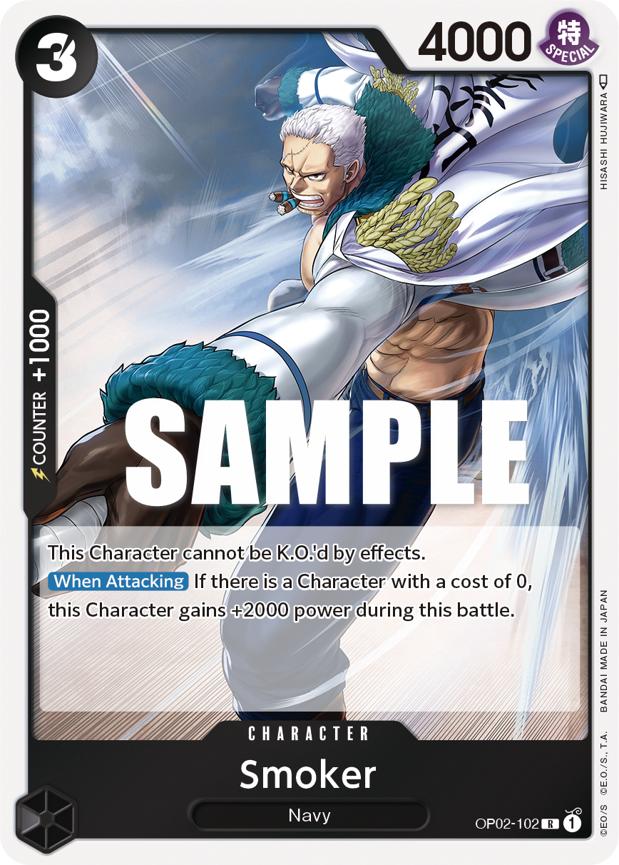 Smoker - onepiece TCG Card
