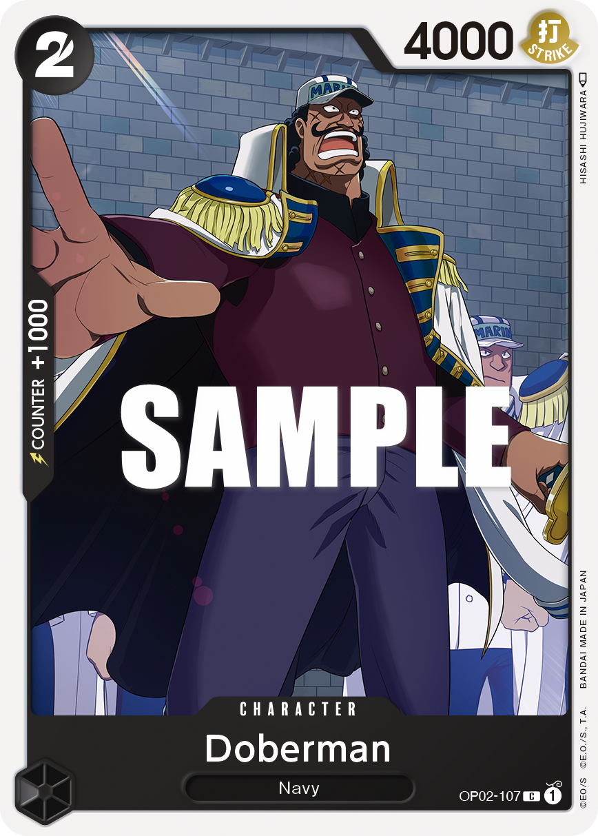 Doberman - onepiece TCG Card