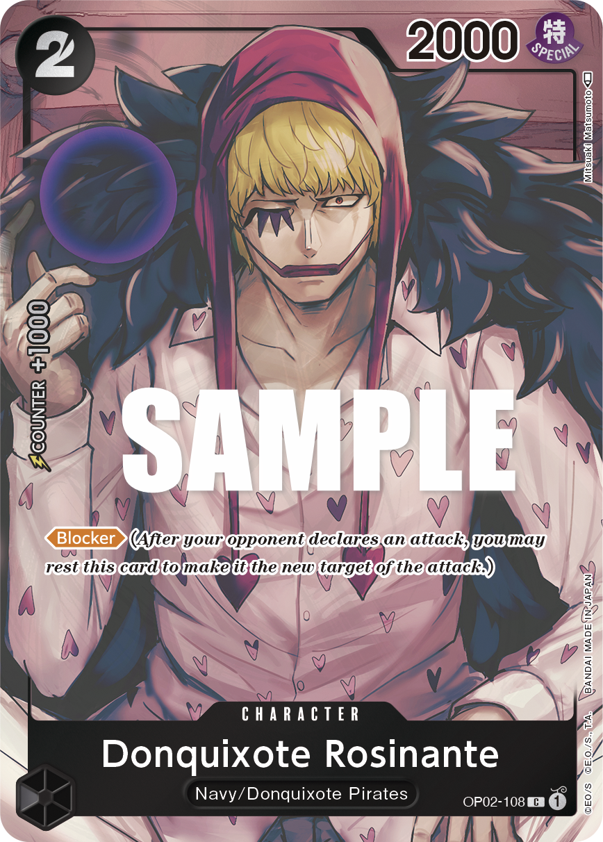 Donquixote Rosinante - onepiece TCG Card
