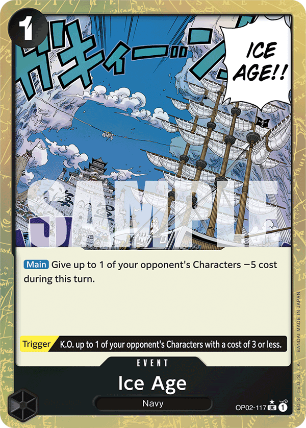 Ice Age - onepiece TCG Card