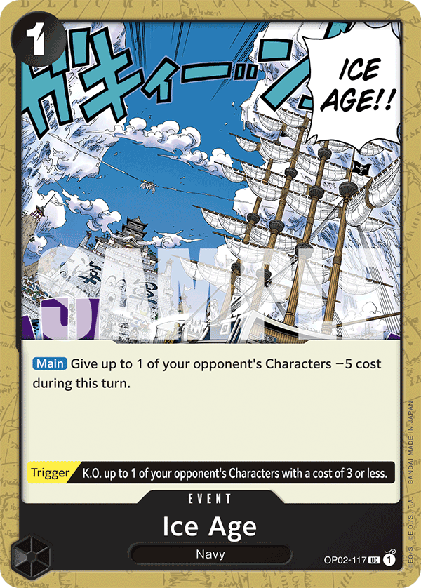 Ice Age - onepiece TCG Card