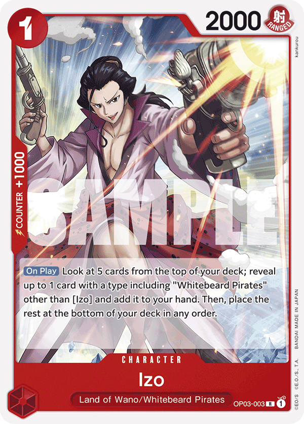 Izo - onepiece TCG Card