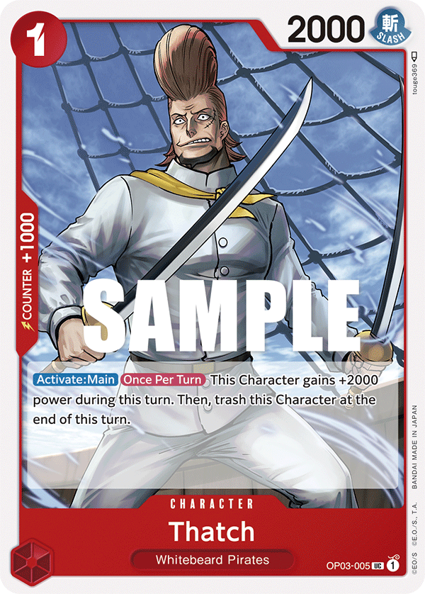 Thatch - onepiece TCG Card