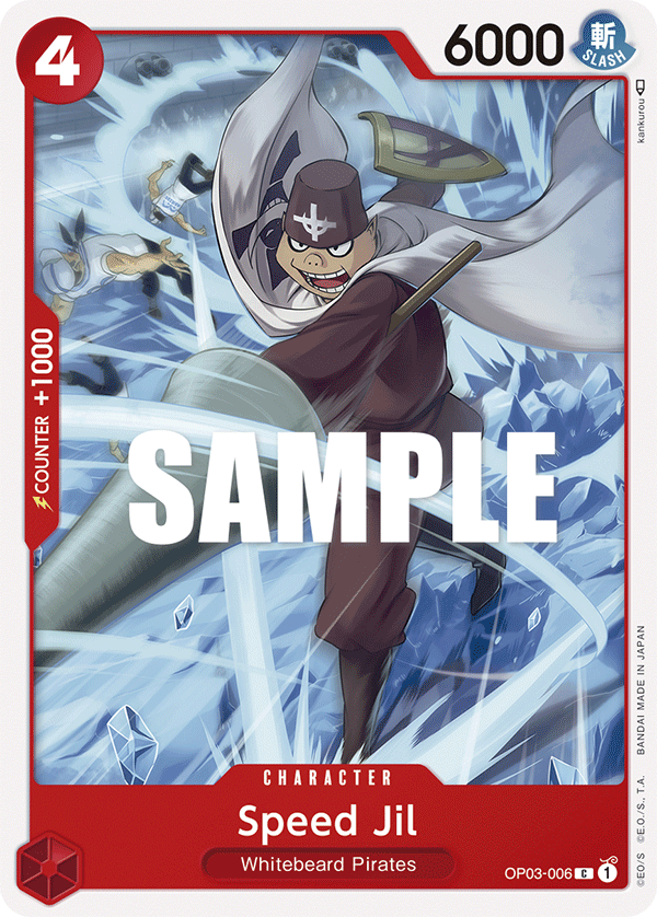 Speed Jil - onepiece TCG Card