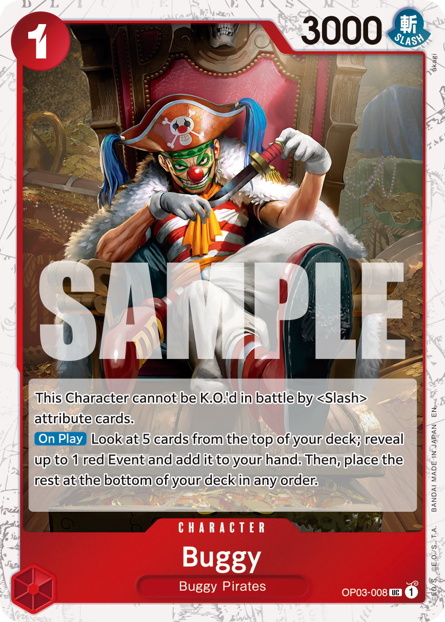 Buggy - onepiece TCG Card