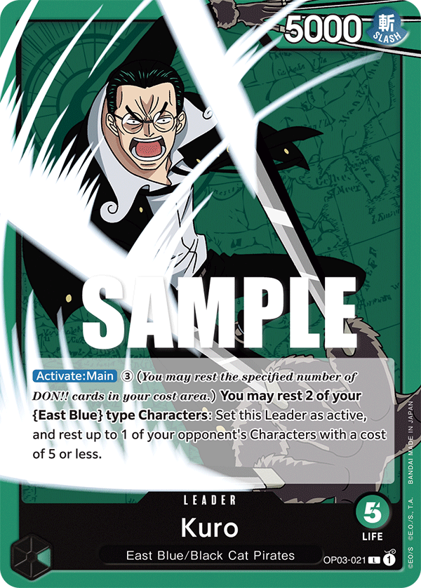 Kuro - onepiece TCG Card