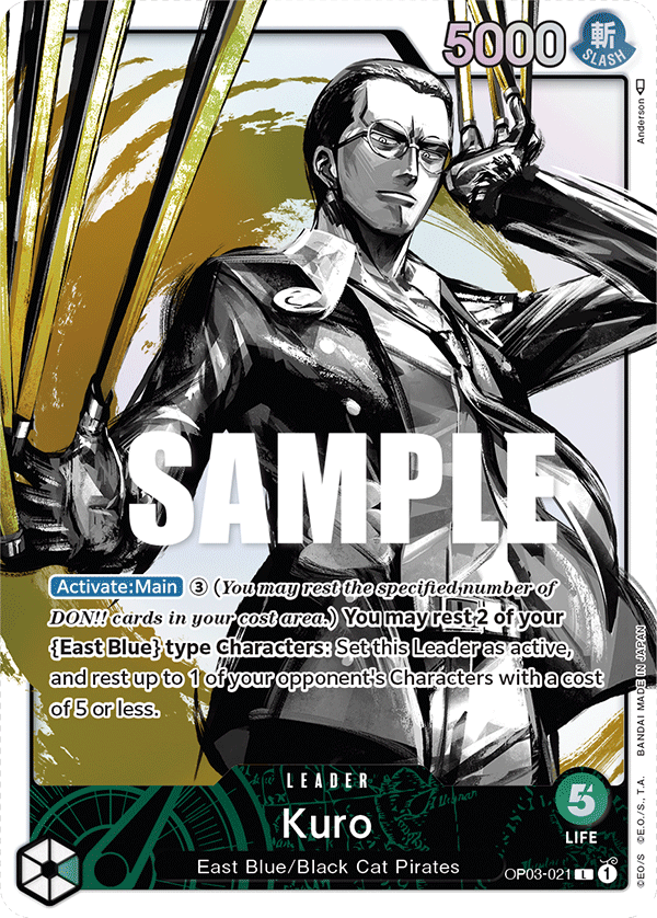 Kuro - onepiece TCG Card