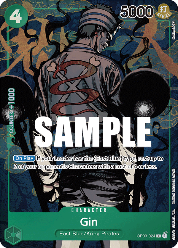 Gin - onepiece TCG Card