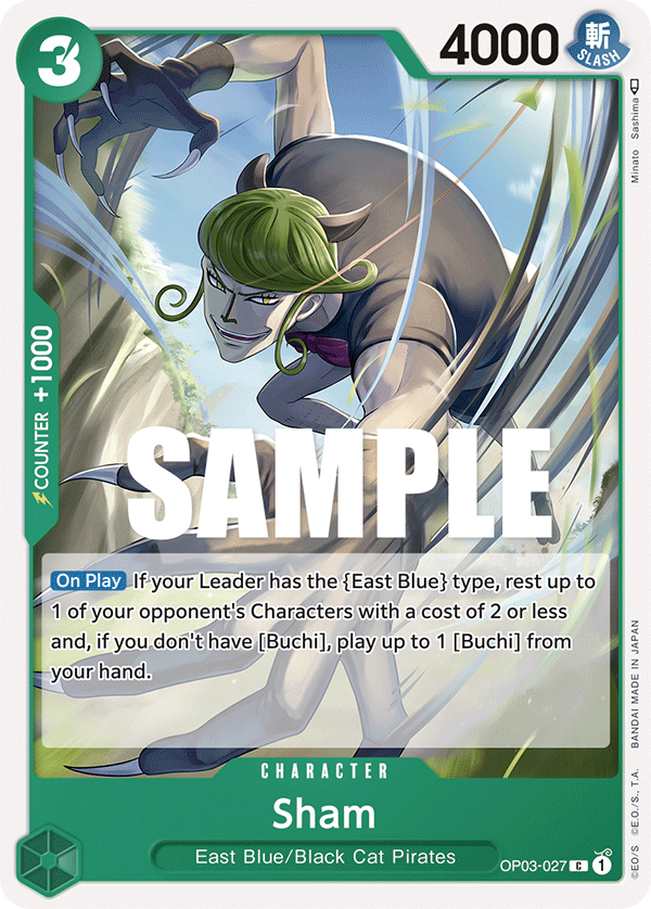 Sham - onepiece TCG Card