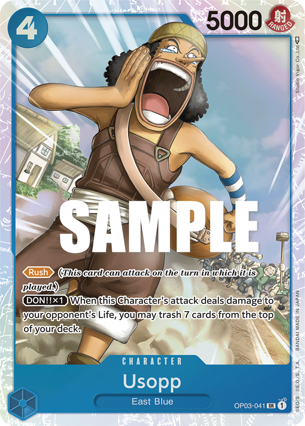 Usopp - onepiece TCG Card