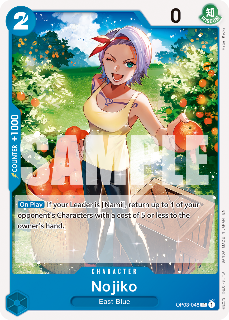 Nojiko - onepiece TCG Card