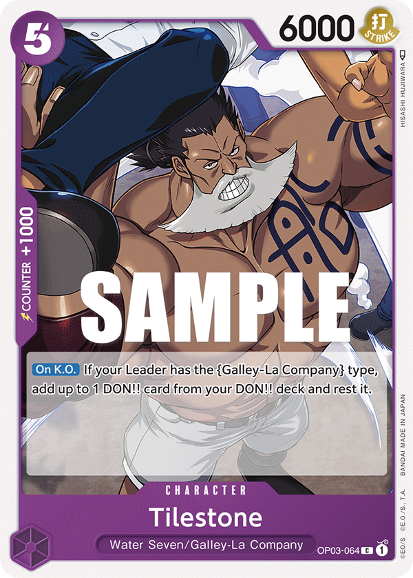 Tilestone - onepiece TCG Card