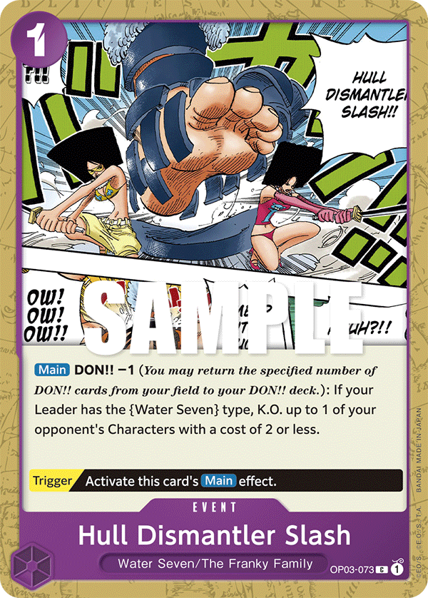 Hull Dismantler Slash - onepiece TCG Card