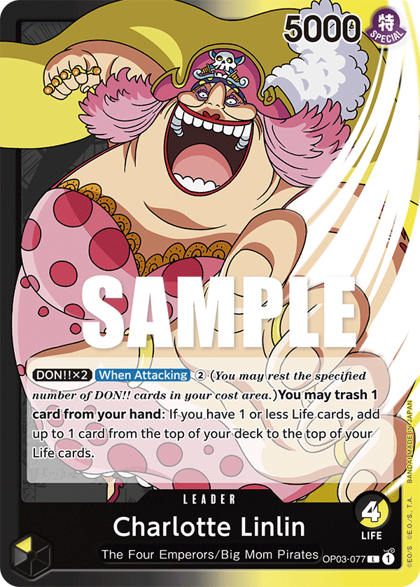 Charlotte Linlin - onepiece TCG Card