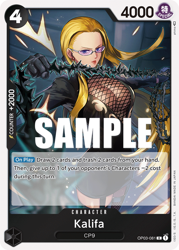 Kalifa - onepiece TCG Card