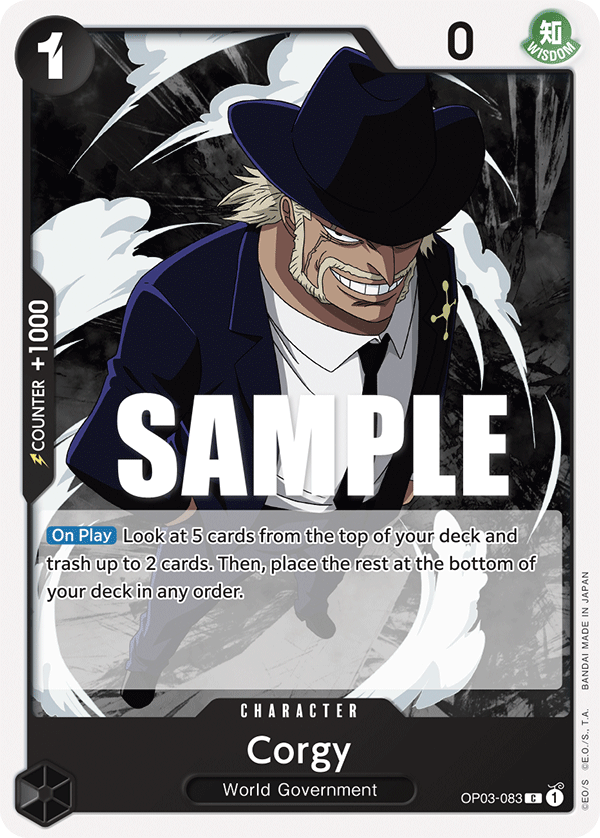 Corgy - onepiece TCG Card