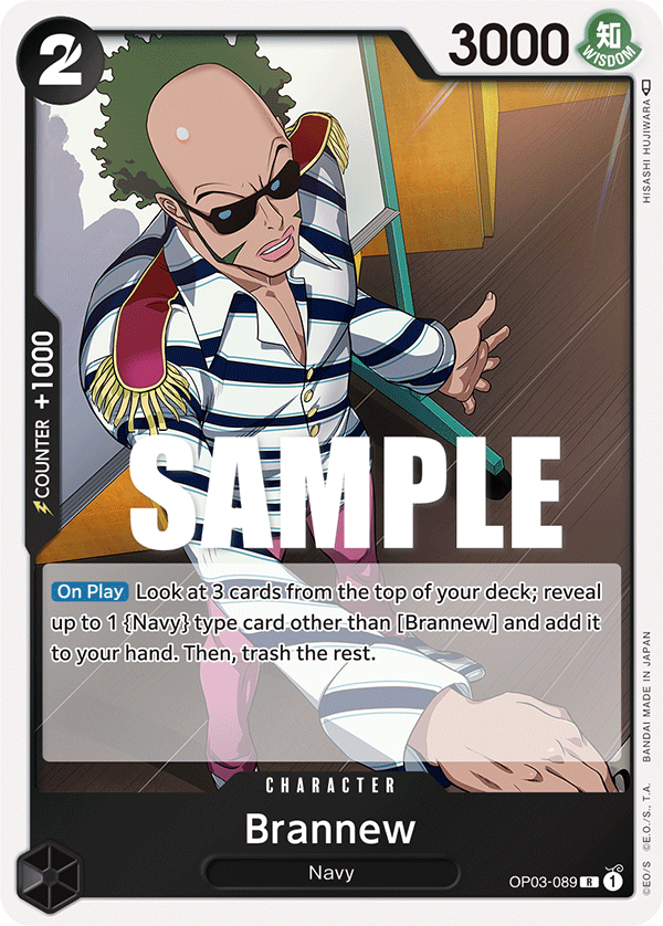 Brannew - onepiece TCG Card