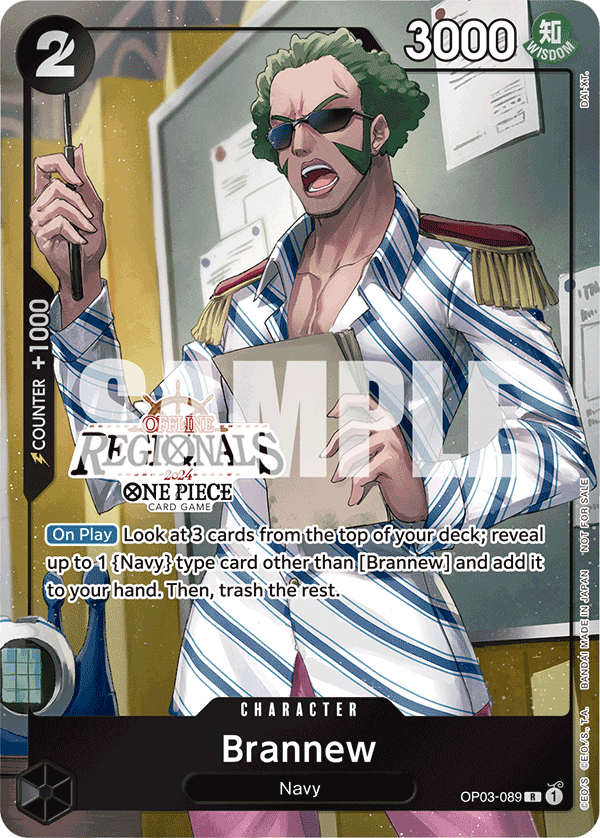 Brannew - onepiece TCG Card