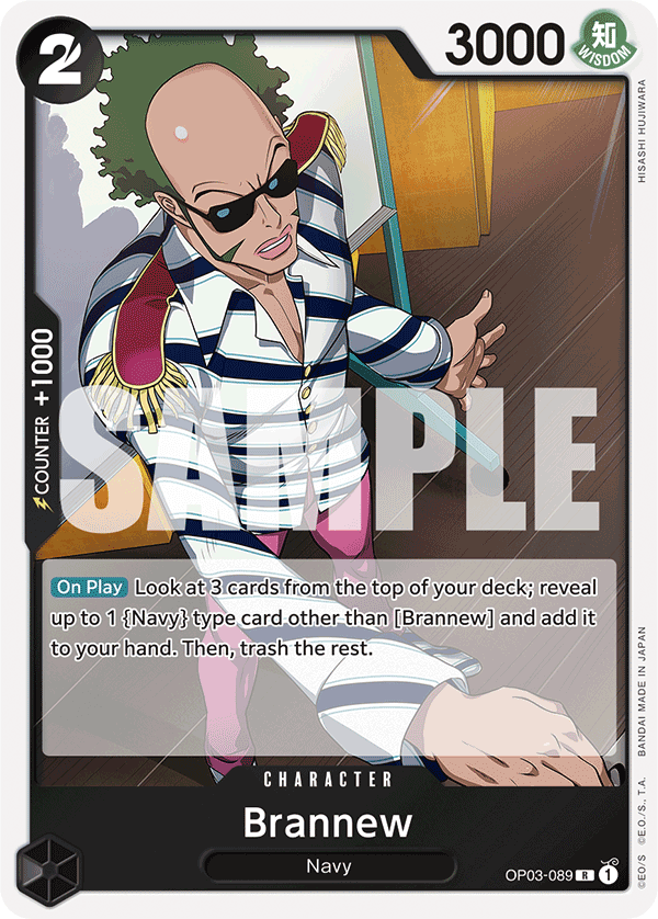 Brannew - onepiece TCG Card