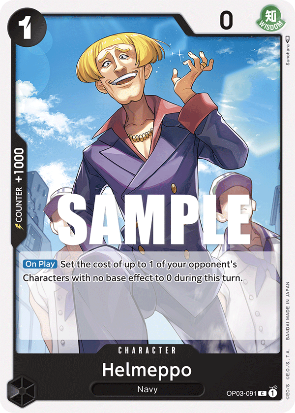 Helmeppo - onepiece TCG Card