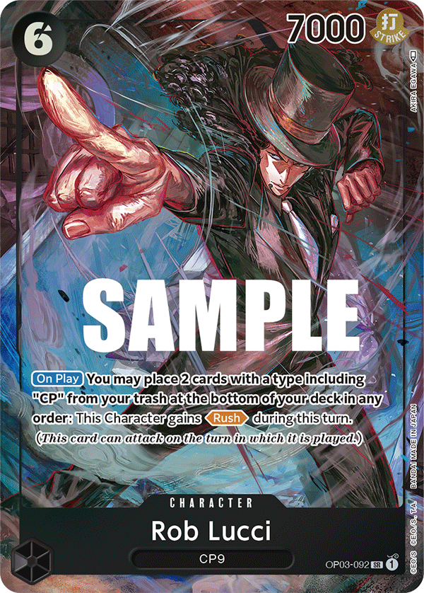 Rob Lucci - onepiece TCG Card