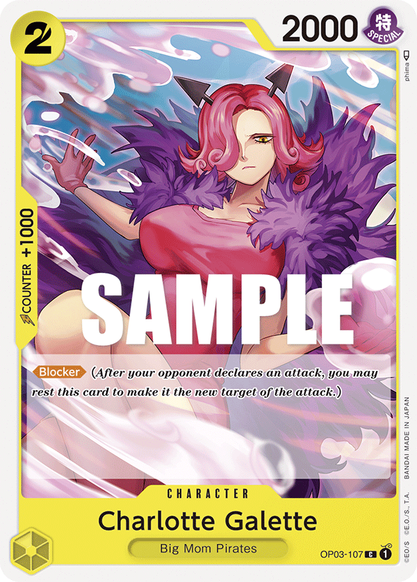 Charlotte Galette - onepiece TCG Card