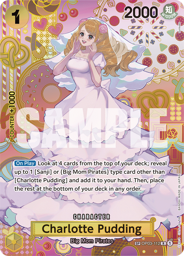 Charlotte Pudding - onepiece TCG Card