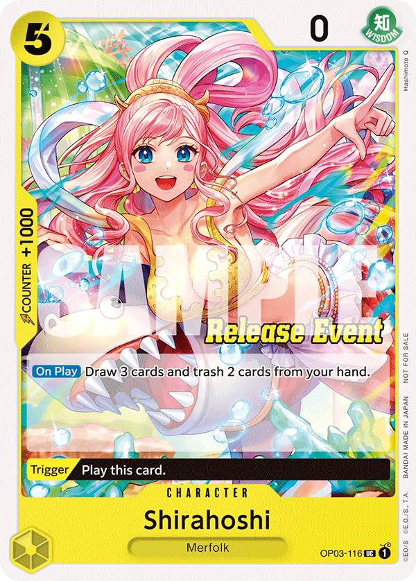 Shirahoshi - onepiece TCG Card