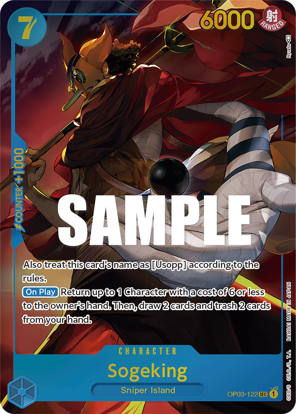 Sogeking - onepiece TCG Card